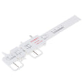 PD Ruler Pupil Distance Measuring Tool | 0–100mm Optical PD Measuring Ruler QXL one size