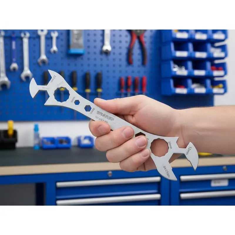 AC Double-End Wrench | Multifunctional Air Conditioner Spanner HVAC Wrench QXL