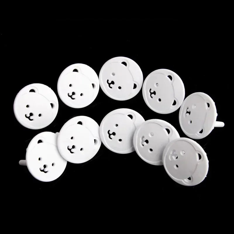 10-Pack Baby Socket Covers | Child Safety Outlet Guards Baby Safety Cover QXL Default Title