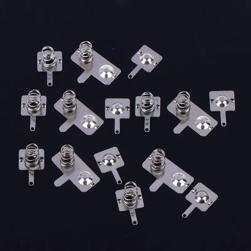 AAA Battery Spring Contact Plates | 5/10 Sets No.7 Conversion Battery Contact Springs QXL