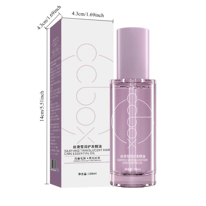 100ml Nourishing Hair Care Oil | Smooth & Long-Lasting Fragrance Hair Care Oil QXL