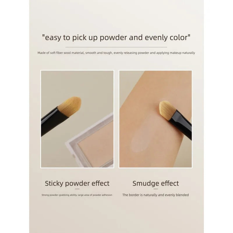 Triangular Highlighter & Concealer Brush | Wool Fiber L50 Highlighter Makeup Brush QXL