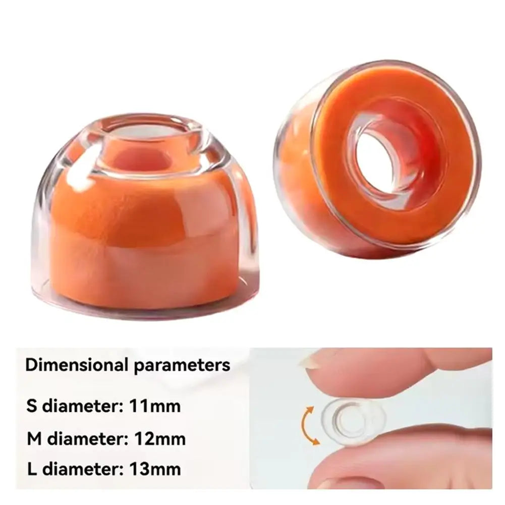 Sony WF-1000XM5/XM4 Memory Foam Silicone Ear Tips – 3 Sizes Earbud Ear Tips QXL