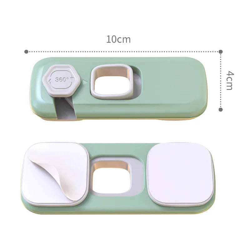 3-Pack Baby Safety Cabinet & Fridge Locks | Child-Proof Latch Baby Safety Lock QXL