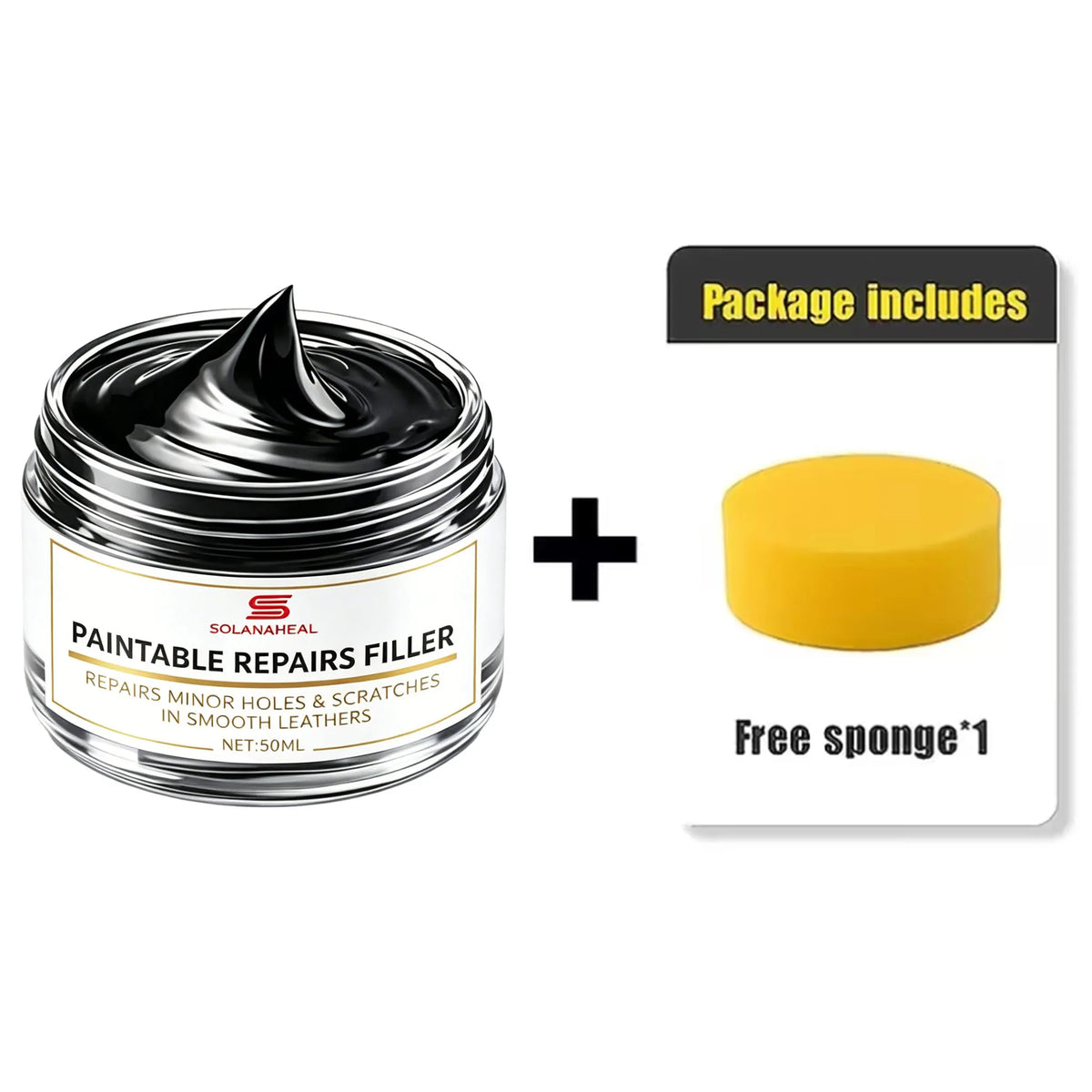 Leather Repair Filler Cream – Fix Holes & Scratches Easily Leather Repair Cream QXL Default Title
