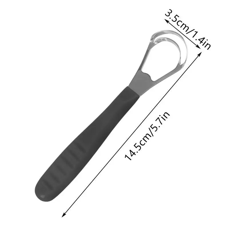 DIKALU Stainless Steel Tongue Scraper for Fresh Breath Tongue Scraper QXL