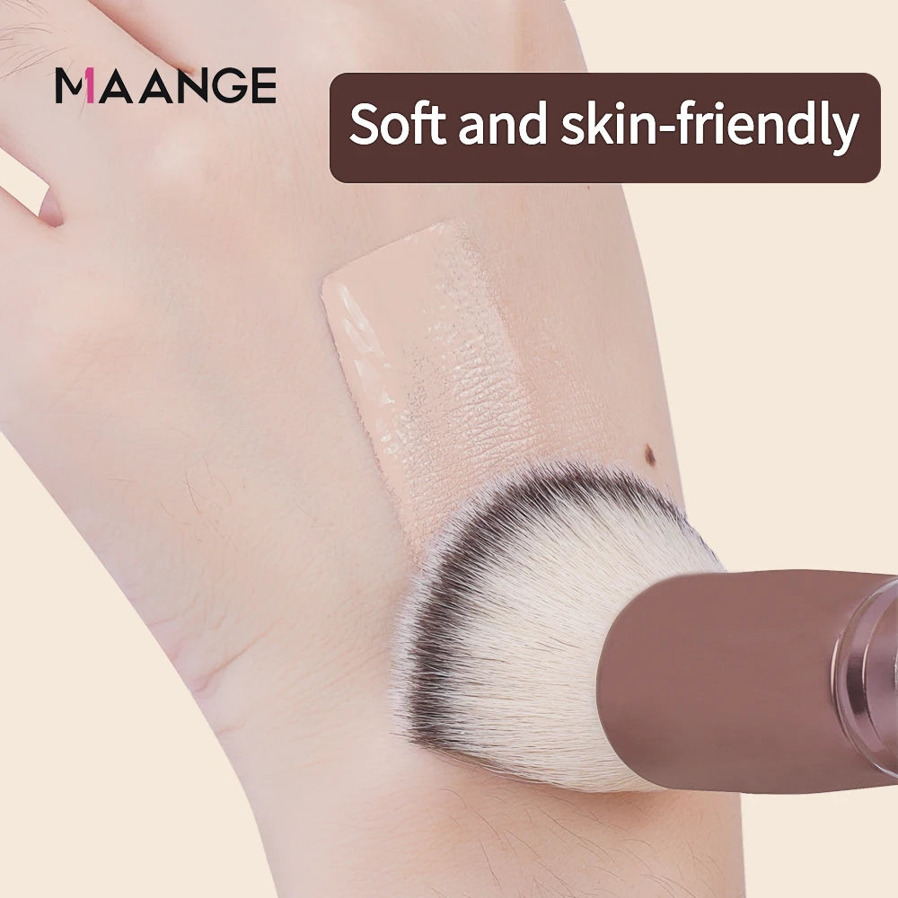 MAANGE Soft Foundation Contour Makeup Brush | Synthetic Bristles Makeup Brush QXL