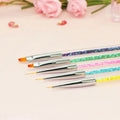 8-Piece Nail Art Pen & Dotting Tool Set | DIY Manicure Nail Art Pen Set QXL Default Title