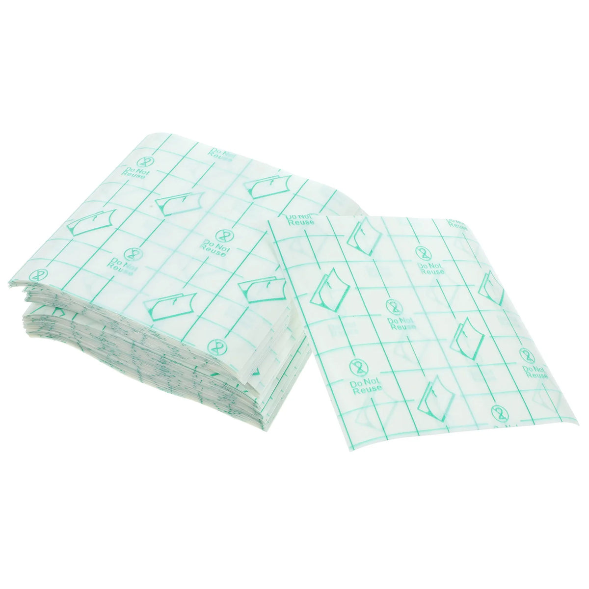 100-Pack Adhesive Makeup Hand Palettes | Foundation Mixing Makeup Mixing Palette QXL