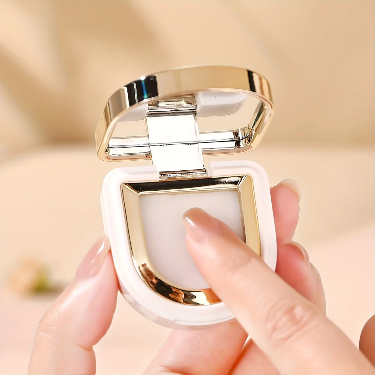 Mirror Solid Perfume Compact | Long-Lasting Floral Fragrance Solid Perfume Compact QXL