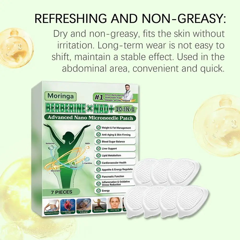 Nano Microneedle Firming Patches – 7-Pc Lifting Set Microneedle Skin Patch QXL