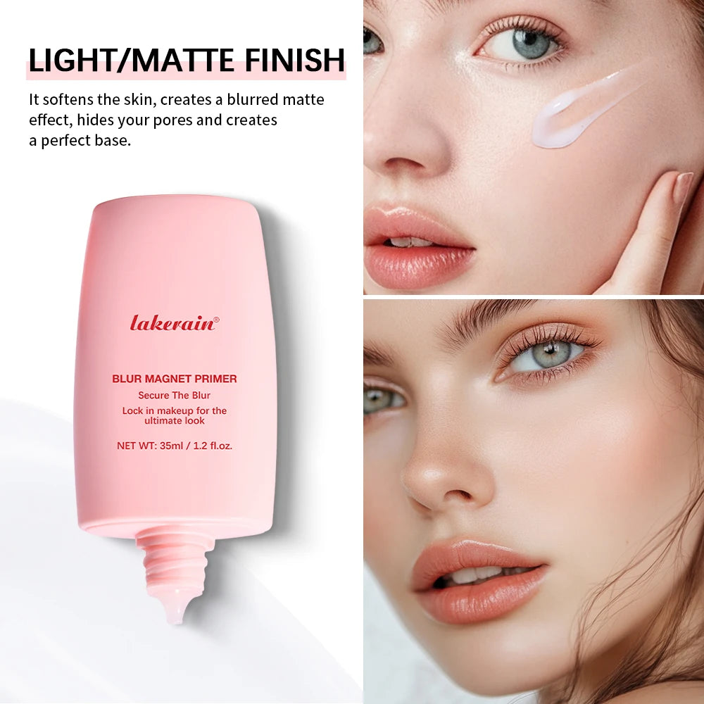 Lakerain Blur Magnet Primer | Matte, Pore-Blurring, Moisturizing Makeup Primer QXL