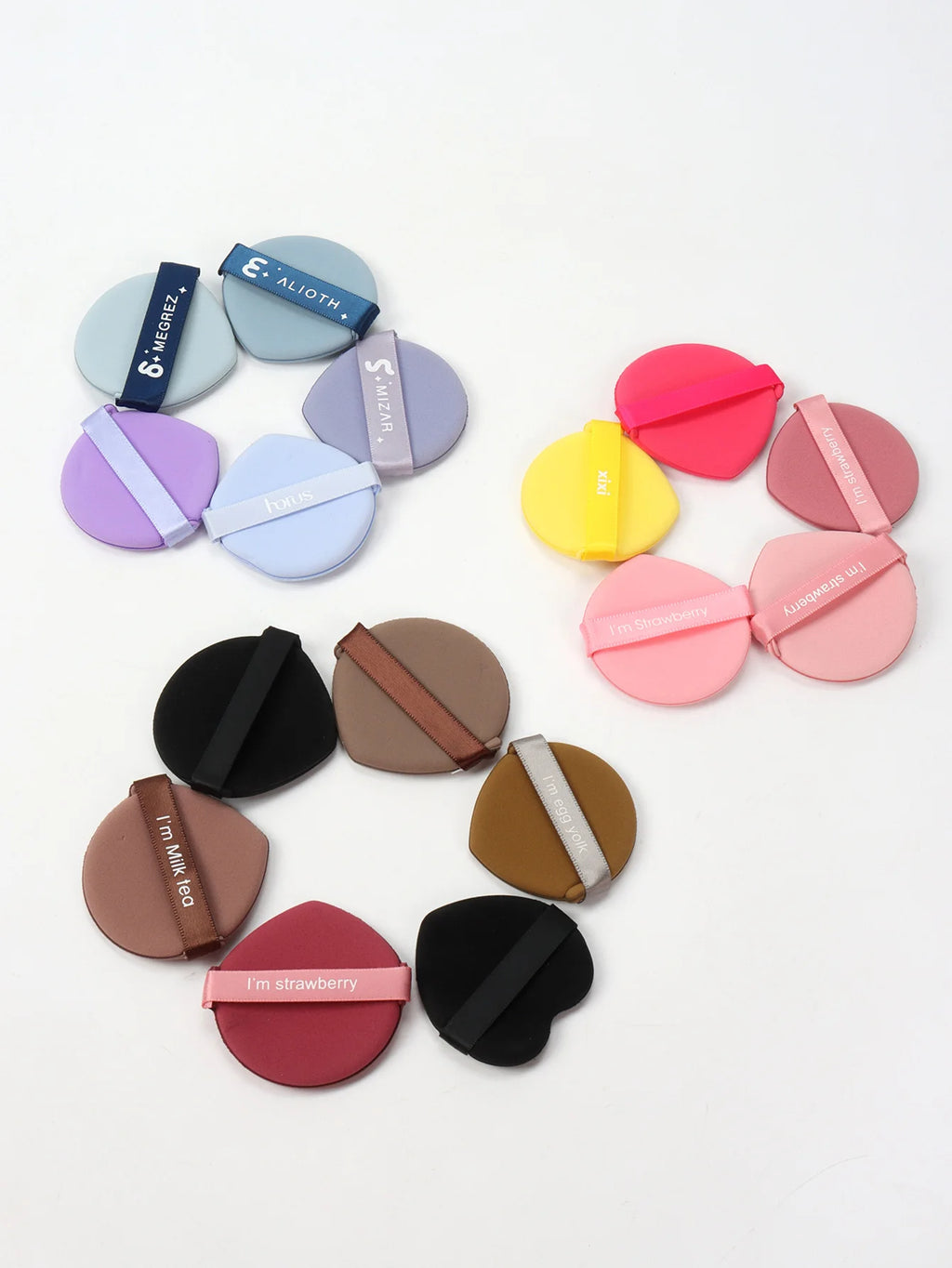 50-Pack Cushion Puffs for Setting & Applying Makeup – All Skin Makeup Cushion Puffs QXL