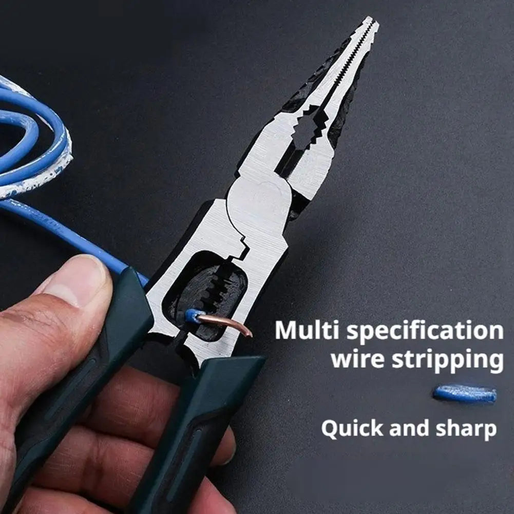 9-in-1 Multi-Function Cutting Pliers | Wire Stripper & Crimper Multi-Function Pliers QXL