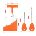 4-Piece Carp Bait Needle Set | Quick Rigging Fishing Tool Kit Fishing Bait Needle Set QXL onesize