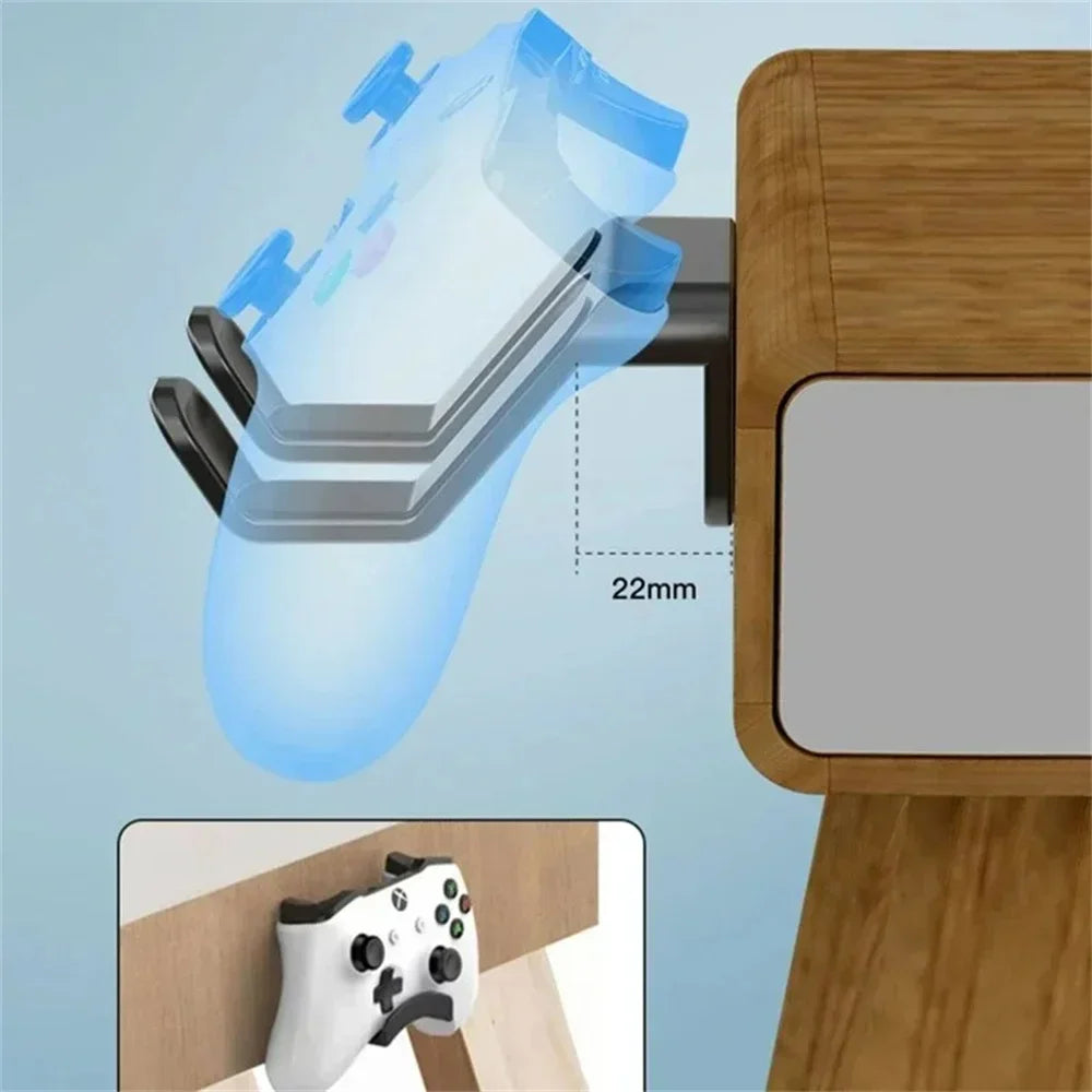 Wall Mount Controller Holder for PS5 PS4 Xbox Switch Pro Controller Wall Mount QXL