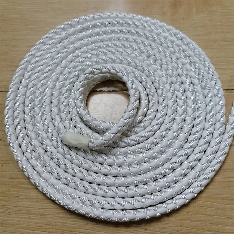 5.5mm Braided PU Cord | DIY Bracelet, Pet Collar & Strap Braided Craft Cord QXL