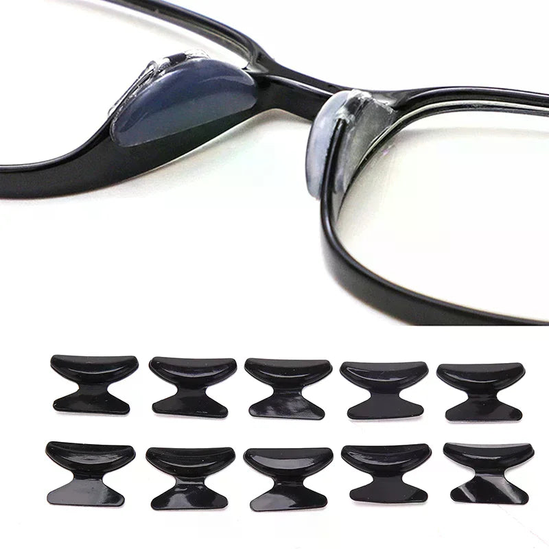5-Pair Silicone Anti-Slip Nose Pads for Glasses & Sunglasses Eyewear Nose Pads QXL