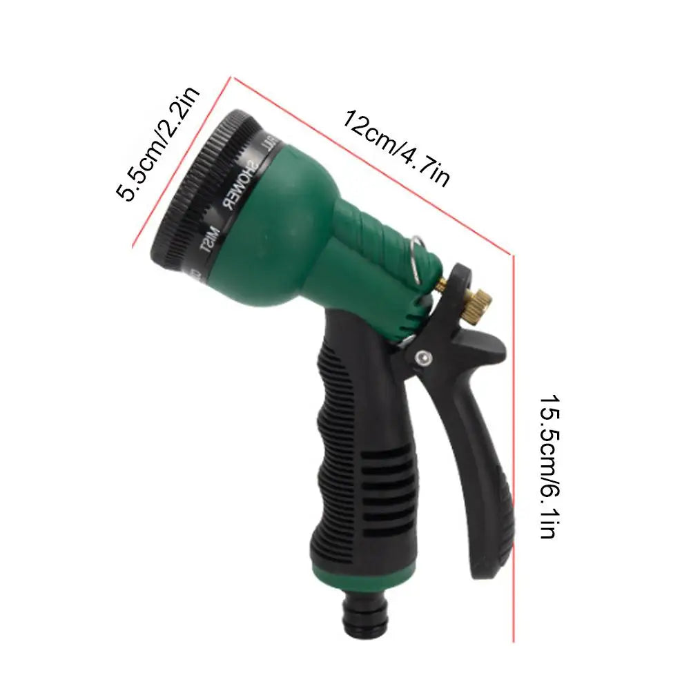 360° Garden Hose Nozzle Sprayer | Multi-Pattern Water Gun Garden Hose Nozzle QXL