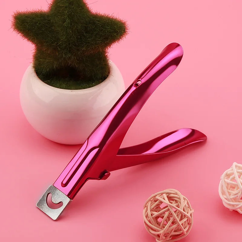 U-Type False Nail Clipper | Acrylic Tip Trimmer Stainless Steel False Nail Clipper QXL