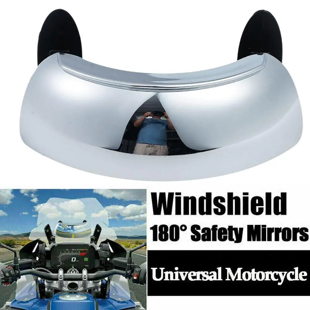 180° Wide Angle Motorcycle Windscreen Blind Spot Mirror Motorcycle Blind Spot Mirror QXL