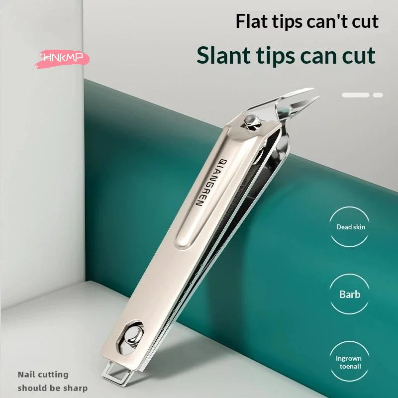 HNKMP Carbon Steel Nail Clipper – Flat & Slanted Blade Nail Clipper QXL