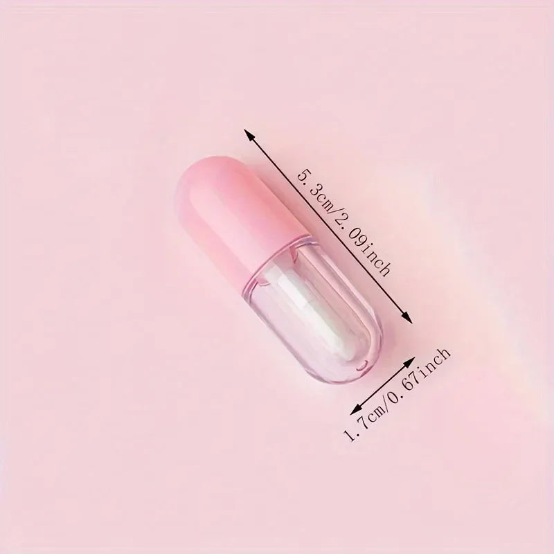 Refillable Mini Lip Gloss Tubes DIY Lipstick Containers 5/10 Pack Lip Gloss Container QXL