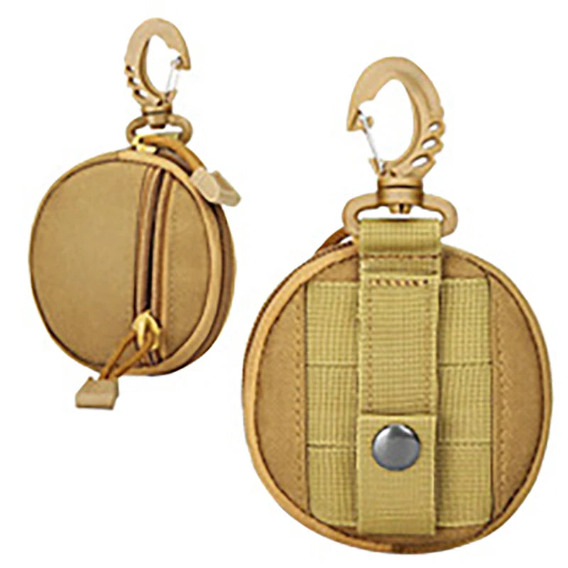 Outdoor Oxford Key Bag – Coin Purse & Earbud Pouch | Zipper Mini Carry Pouch QXL