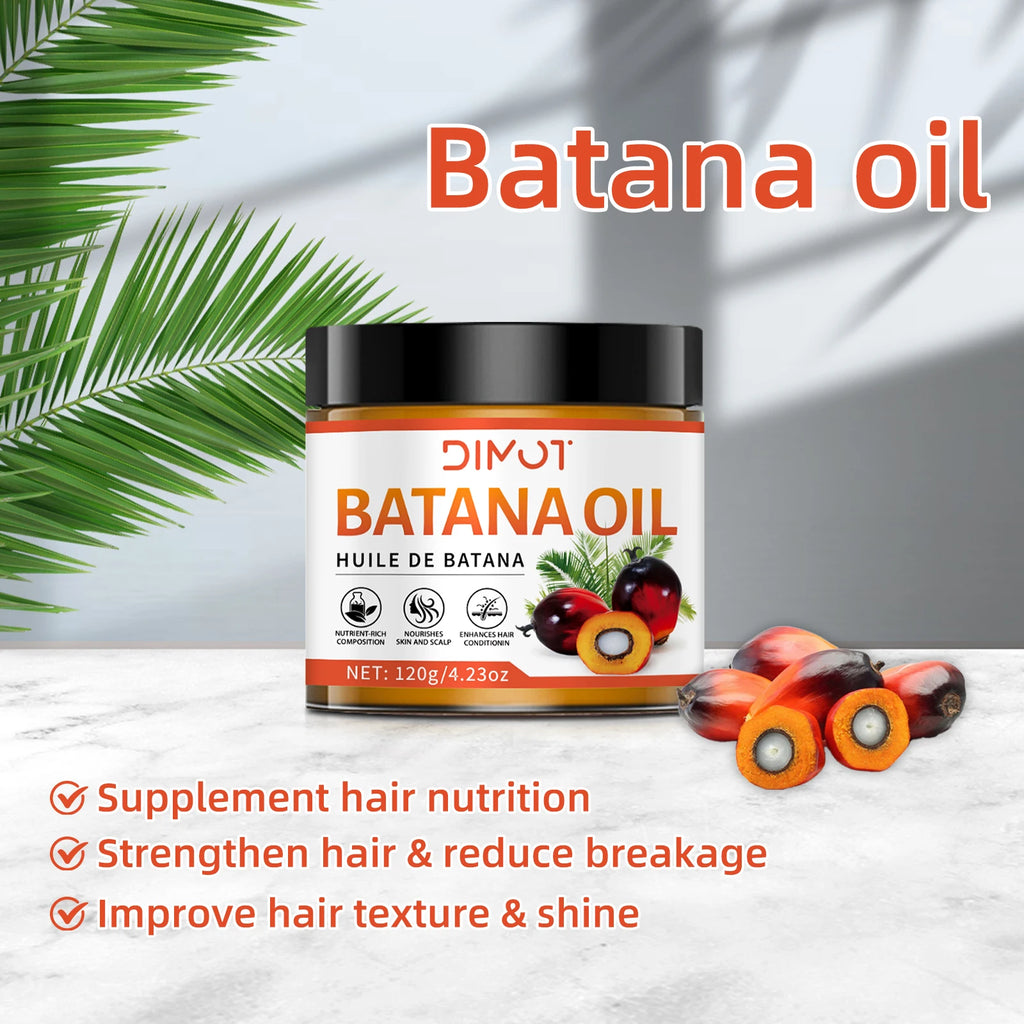 Batana Oil Hair Mask – Thicker, Smoother Hair for Men & Women Hair Treatment Mask QXL