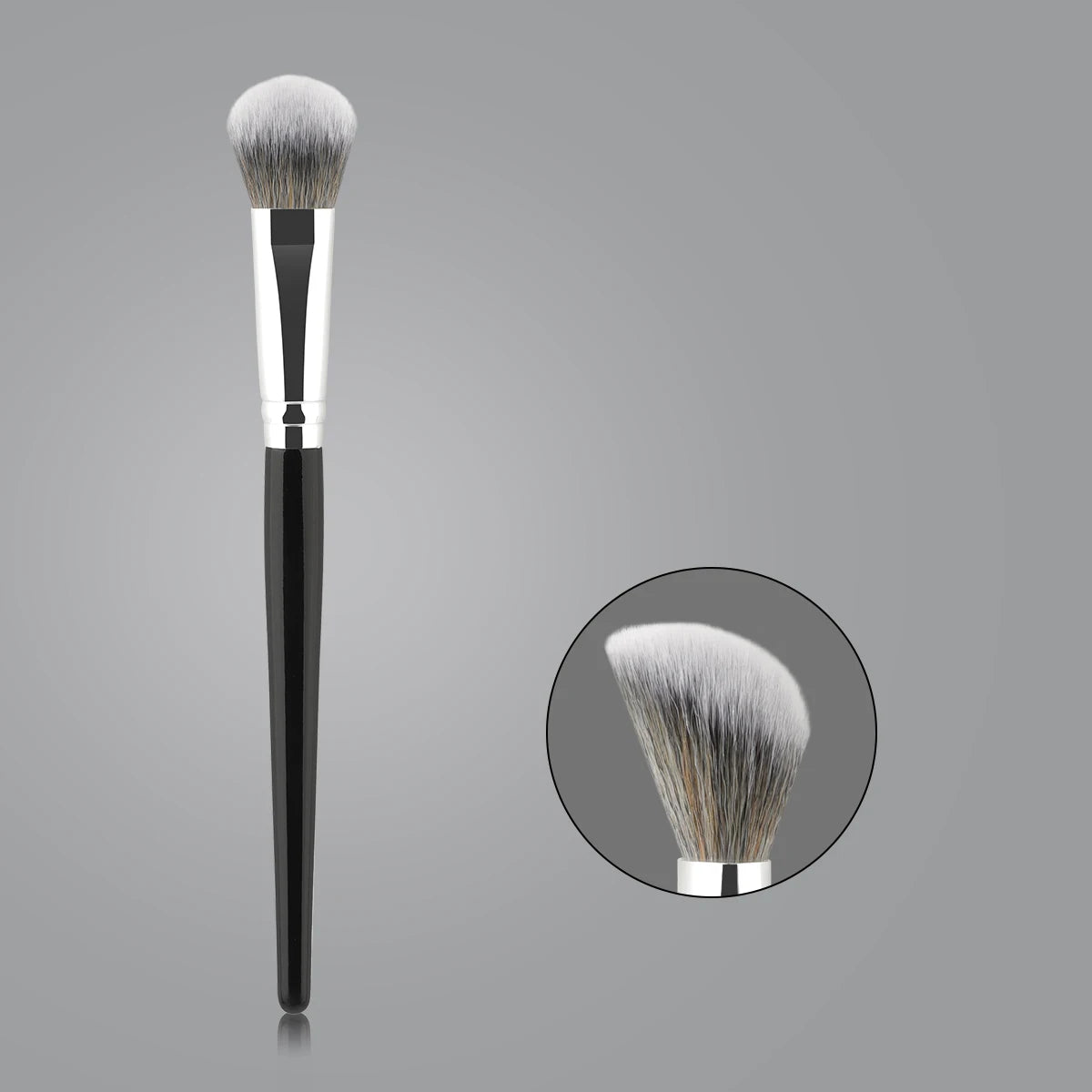 RANCAI Peach Heart Blush Brush | Powder, Cream & Liquid Blush Makeup Brush QXL