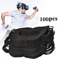 100-Pack Disposable Eye Mask Sweat Guards for VR Headsets Disposable Sweat Guard QXL Default Title