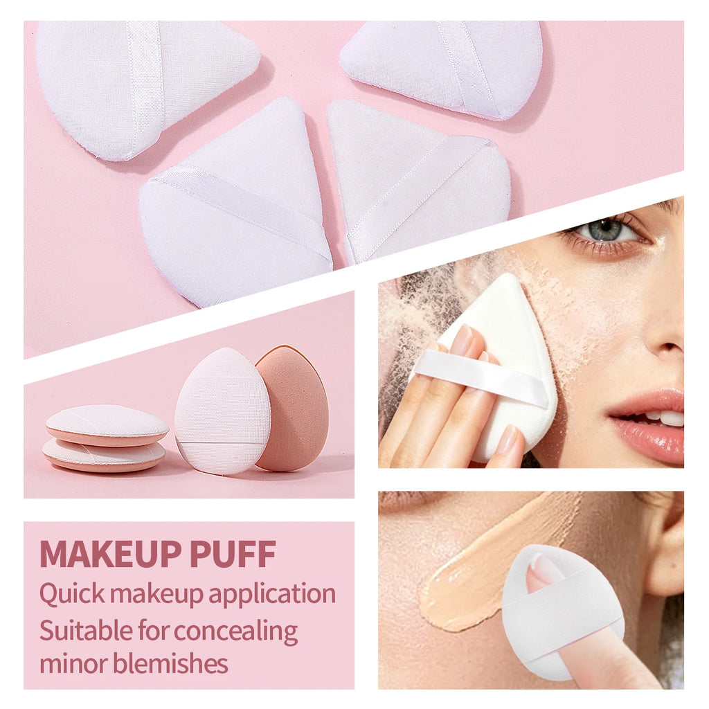 KOSSHOW 20-Pc Makeup Sponge & Puff Set with Hairband Makeup Sponge Set QXL