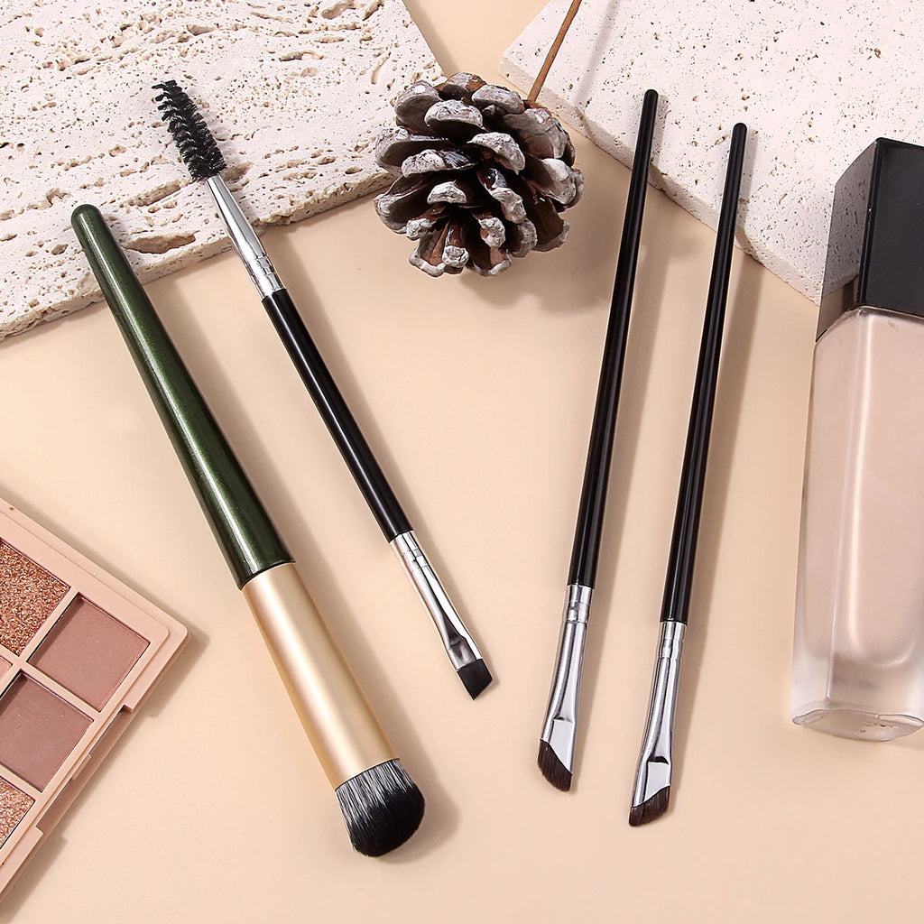 KOSSHOW 4-Pc Eyebrow & Concealer Makeup Brush Set Makeup Brush Set QXL