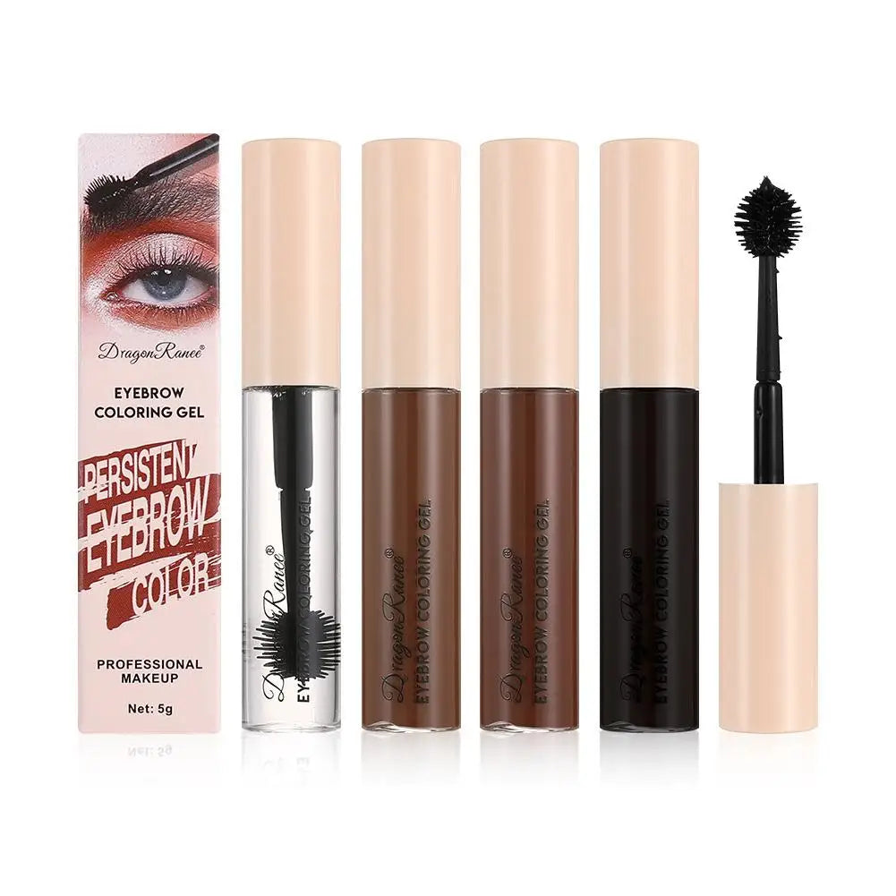 4D Wild Brow Styling Gel | Waterproof Eyebrow Wax 4 Colors Eyebrow Styling Gel QXL
