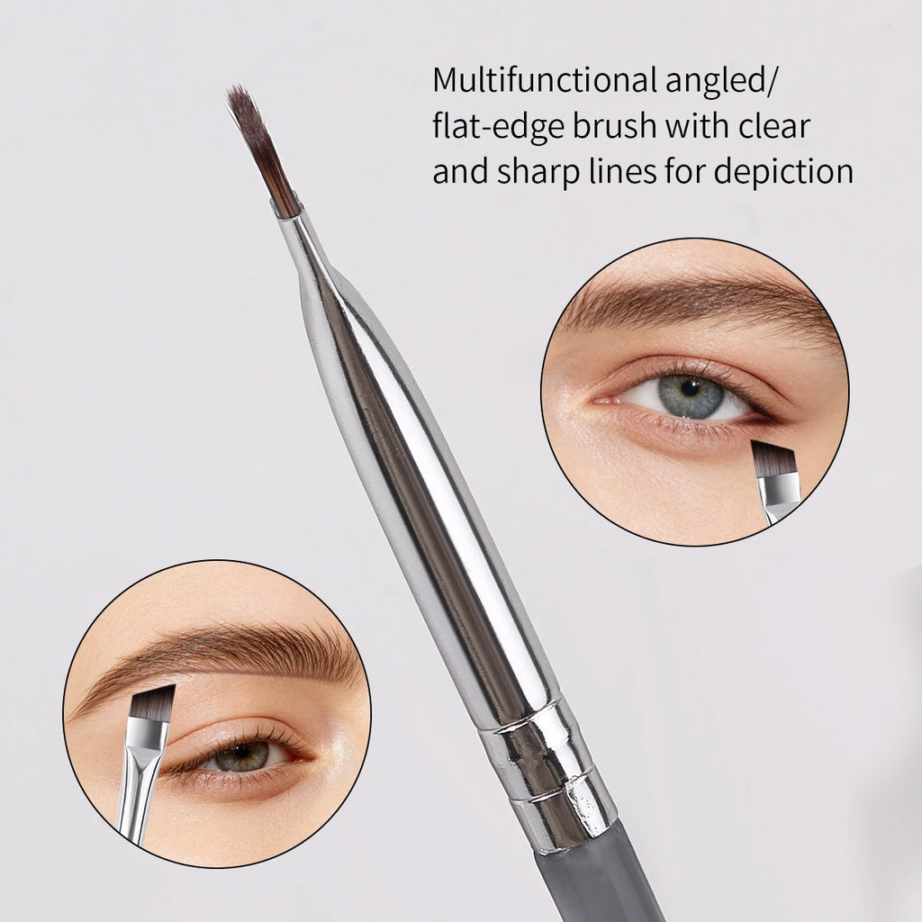 KOSSHOW 6-Pc Precision Eyebrow & Eyeliner Brush Set Eyebrow Brush Set QXL