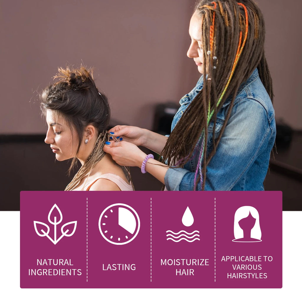 Jaysuing Braiding Gel Wax – Strong Hold Edge Control 100g Hair Braiding Gel QXL