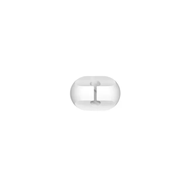 Silicone Cable Winder & Wire Organizer Clips – Self-Adhesive Cable Organizer Clips QXL B415 Gray 1 Channel