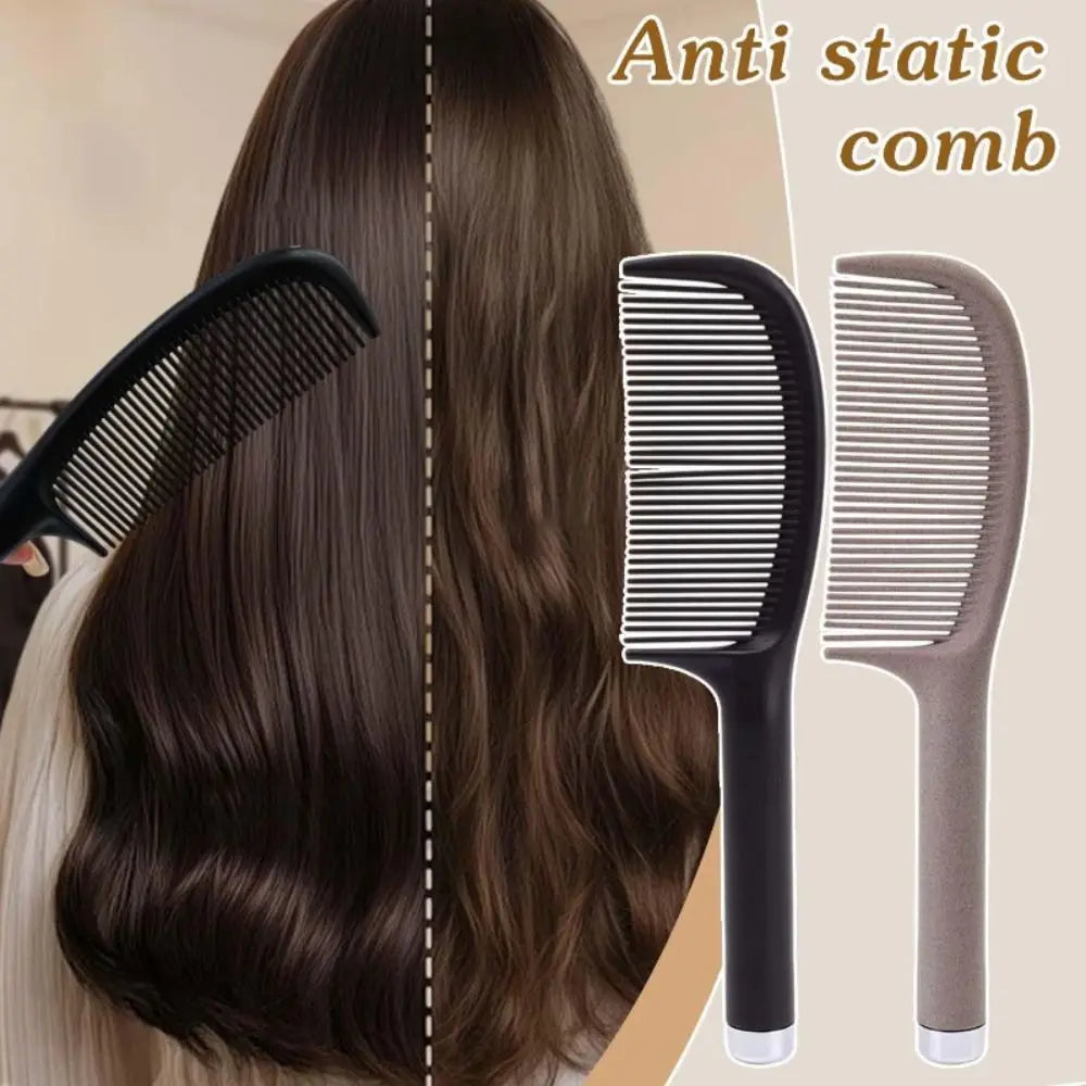 Anti-Static Coffee Extract Hair Comb | Oil Control & Detangle Hair Detangling Comb QXL