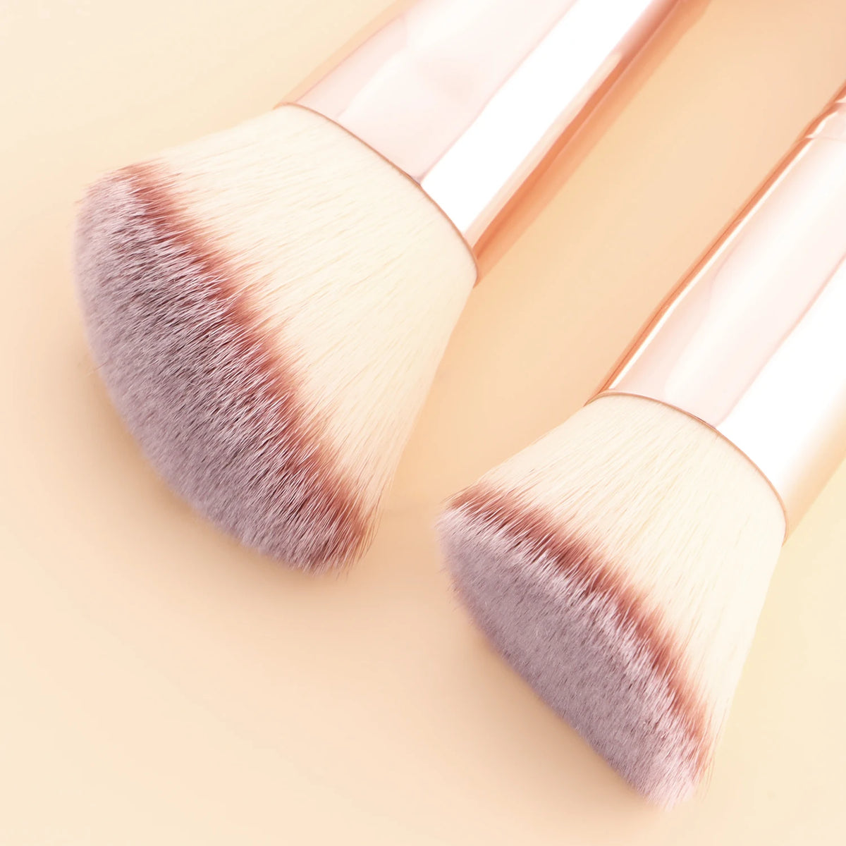 Ronshadow 4-Pc Dual-End Makeup Brush Set & Beauty Sponge Makeup Brush Set QXL
