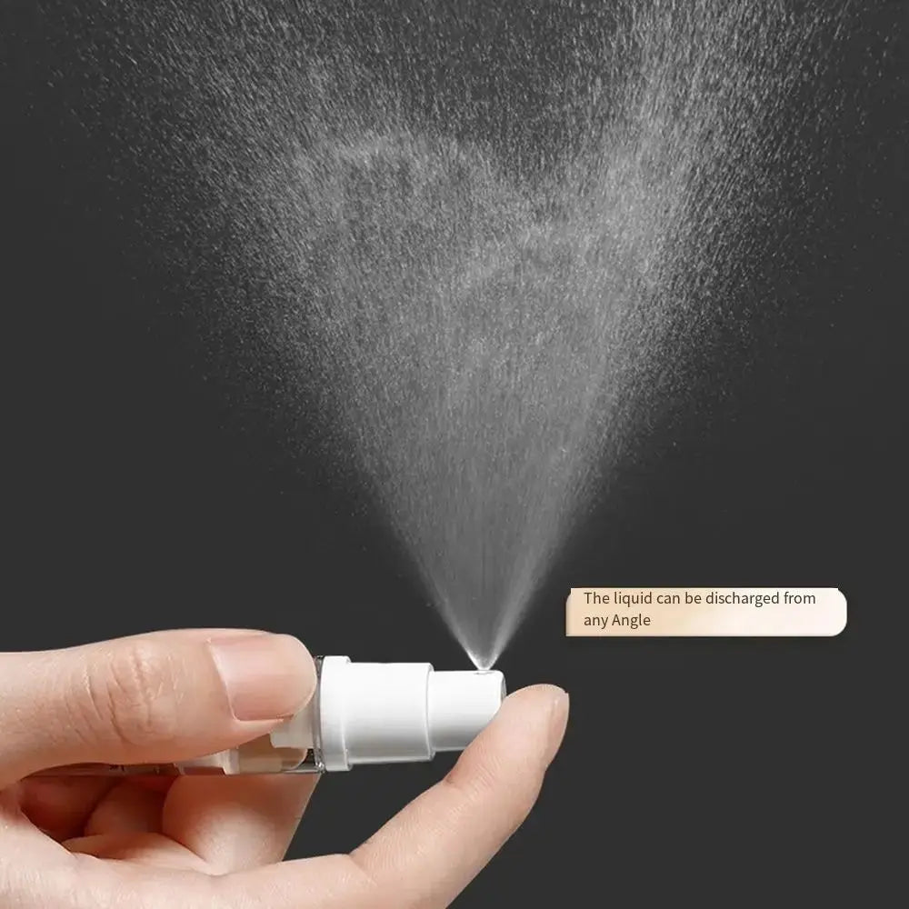 Travel Refillable Pump & Spray Bottles 5–15ml + Storage Box Travel Pump Bottles QXL