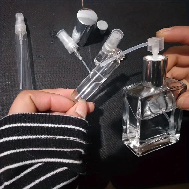 Perfume Refill Pump & Funnel Set | 10/30/50-Pack Portable Perfume Refill Tool QXL