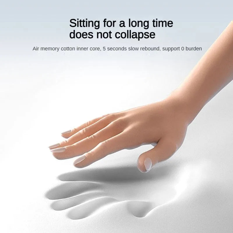 Memory Foam Coccyx Seat Cushion | Office Chair & Car Memory Foam Seat Cushion QXL