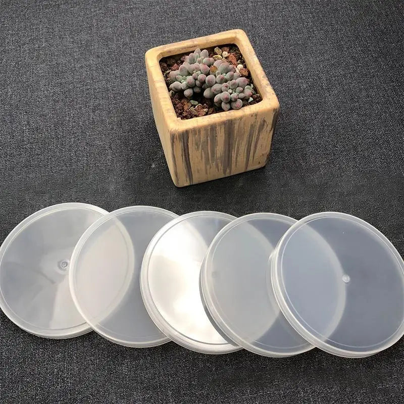 10-Pack Universal PE Seal Lids | Reusable Leak-Proof Can Covers Can Seal Lids QXL