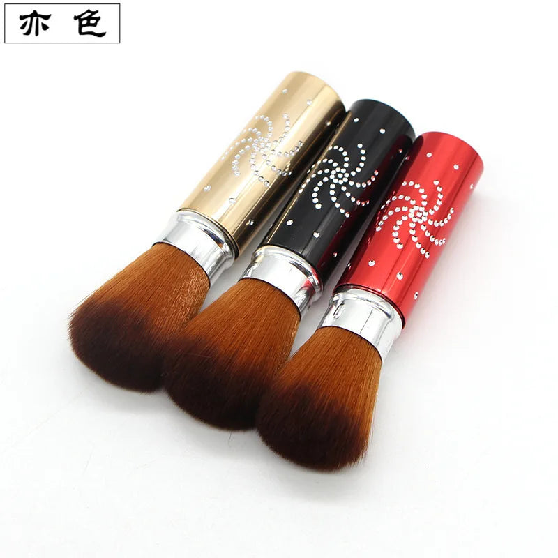 Telescopic Diamond Powder Blush Brush | Soft Fiber Bristles Powder Blush Brush QXL