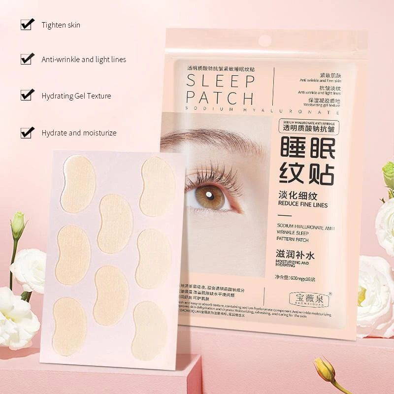 Collagen Gel Anti-Wrinkle Face Patches | Forehead & Smile Lines Anti-Wrinkle Face Patch QXL