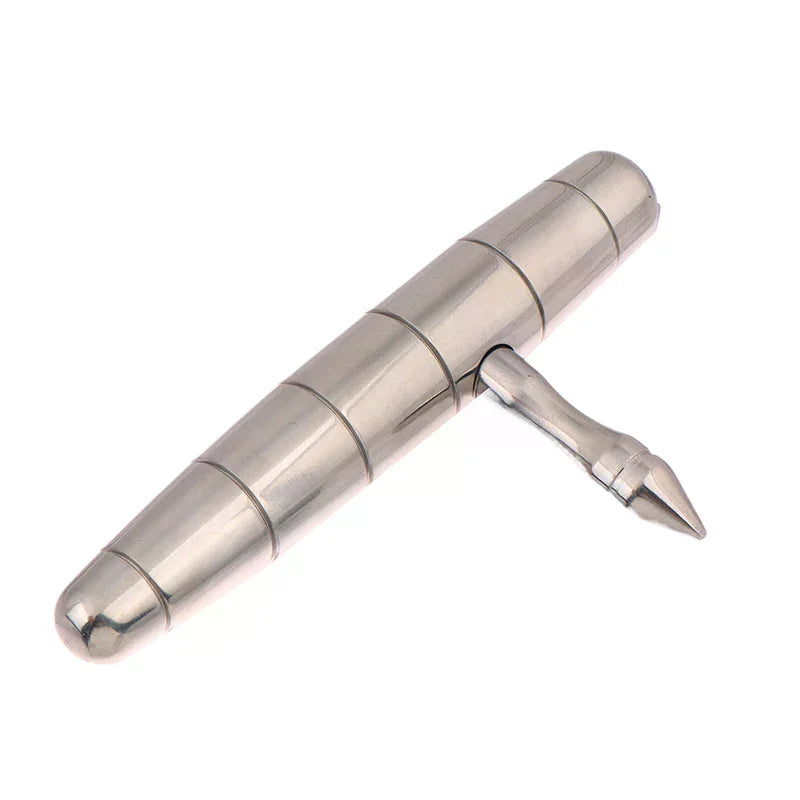 T-Bar Stainless Steel Trigger Point Massage Tool | Deep Tissue Trigger Point Massager QXL