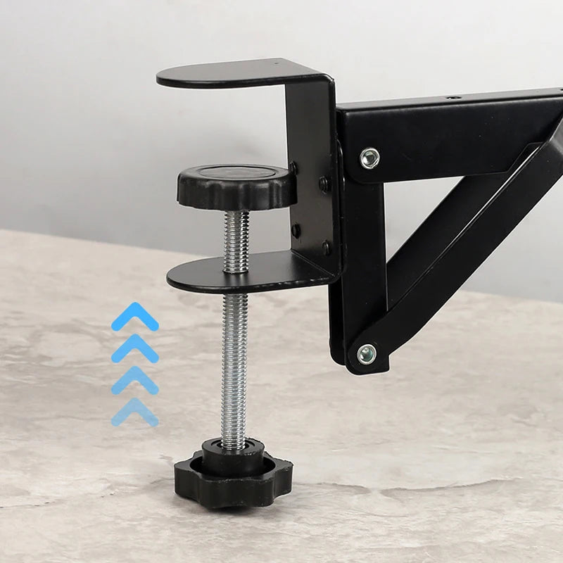L-Shaped Foldable Desktop Extension Bracket | No-Drill Desk Extension Bracket QXL