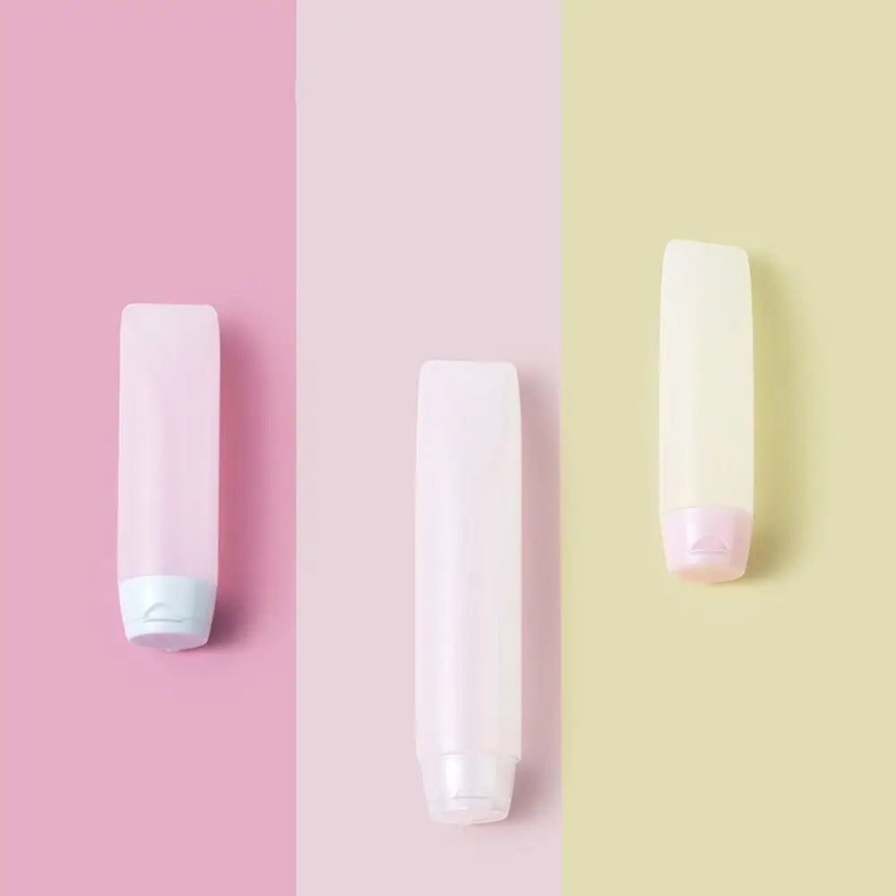 Refillable Travel Squeeze Bottle | 30ml & 50ml Cosmetic Jar Refillable Travel Bottle QXL