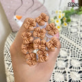 Bow Tie Eyelash Brush Tube | Crystal Mascara Wand Spoolie Mascara Wand Spoolie QXL Brown