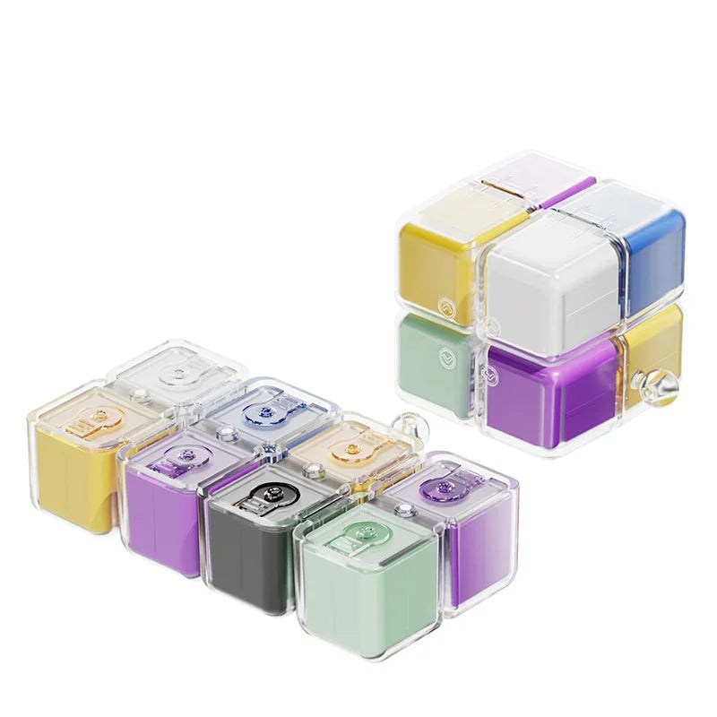 8-Grid Folding Pill Box | Portable Moisture-Proof Organizer Pill Organizer Box QXL